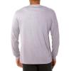 imageUltra Game Mens NBA Official Long Sleeve Athletic Quick Dry Performance TShirtHeather Gray