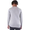 imageUltra Game Mens NBA Official Long Sleeve Athletic Quick Dry Performance TShirtHeather Gray