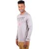 imageUltra Game Mens NBA Official Long Sleeve Athletic Quick Dry Performance TShirtHeather Gray