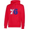 imageUltra Game Adults NBA Official Classic Embroidered Hoodie Sweatshirt Philadelphia 76ers Team Color Small