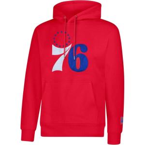 imageUltra Game Adults NBA Official Classic Embroidered Hoodie Sweatshirt Philadelphia 76ers Team Color Small