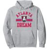 imageWNBA Atlanta Dream Downtown Pullover HoodieHeather Grey