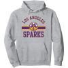 imageWNBA Los Angeles Sparks Downtown Pullover HoodieHeather Grey