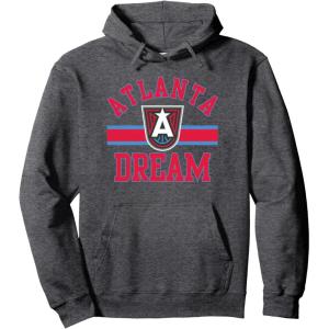 imageWNBA Atlanta Dream Downtown Pullover HoodieDark Heather Grey