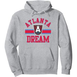 imageWNBA Atlanta Dream Downtown Pullover HoodieHeather Grey