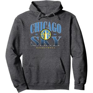imageWNBA Chicago Sky Courtside Pullover HoodieDark Heather Grey