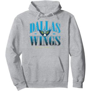 imageWNBA Dallas Wings Courtside Pullover HoodieHeather Grey