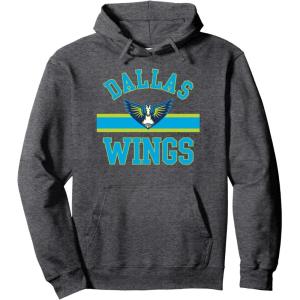 imageWNBA Dallas Wings Downtown Pullover HoodieDark Heather Grey