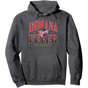 imageWNBA Indiana Fever Courtside Pullover HoodieDark Heather Grey