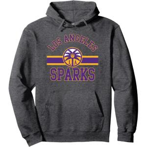 imageWNBA Los Angeles Sparks Downtown Pullover HoodieDark Heather Grey