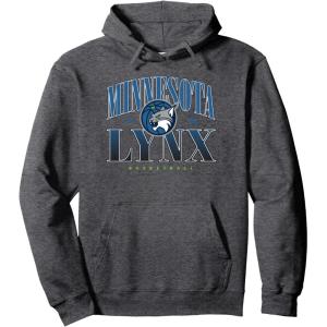 imageWNBA Minnesota Lynx Courtside Pullover HoodieDark Heather Grey