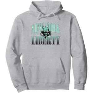 imageWNBA New York Liberty Courtside Pullover HoodieHeather Grey