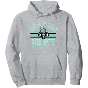 imageWNBA New York Liberty Downtown Pullover HoodieHeather Grey