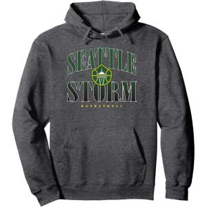 imageWNBA Seattle Storm Courtside Pullover HoodieDark Heather Grey