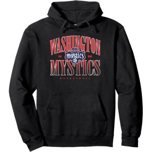 imageWNBA Washington Mystics Courtside Pullover HoodieBlack