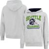 imageUltra Game Adults NFL Official Unisex Super Soft Beast Mode Hoodie SweatshirtHeather Gray 2024