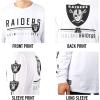 imageUltra Game Mens NFL Official Super Soft Supreme Long Sleeve TShirtWhite