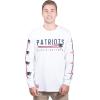 imageUltra Game Mens NFL Official Super Soft Supreme Long Sleeve TShirtWhite