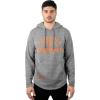imageUltra Game Mens NFL Official Super Soft Throwback Hoodie SweatshirtGray Snow