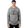 imageUltra Game Mens NFL Official Super Soft Throwback Hoodie SweatshirtGray Snow