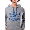 imageUltra Game Mens NFL Official Super Soft Throwback Hoodie SweatshirtGray Snow