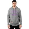 imageUltra Game Mens NFL Official Super Soft Throwback Hoodie SweatshirtGray Snow