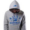 imageUltra Game Mens NFL Official Super Soft Throwback Hoodie SweatshirtGray Snow