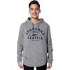 imageUltra Game Mens NFL Official Super Soft Throwback Hoodie SweatshirtGray Snow