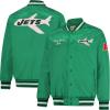 imageUltra Game Mens NFL Official Supreme Heritage Satin JacketHeritage Logo 1