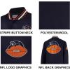 imageUltra Game Mens NFL Official Supreme Heritage Satin JacketHeritage Logo 1