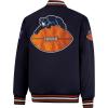 imageUltra Game Mens NFL Official Supreme Heritage Satin JacketHeritage Logo 1