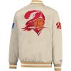 imageUltra Game Mens NFL Official Supreme Heritage Satin JacketHeritage Logo 2