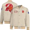 imageUltra Game Mens NFL Official Supreme Heritage Satin JacketHeritage Logo 2