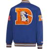 imageUltra Game Mens NFL Official Supreme Heritage Satin JacketHeritage Logo 2