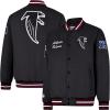 imageUltra Game Mens NFL Official Supreme Heritage Satin JacketVintage Logo