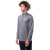 imageUltra Game NFL Official Adults Super Soft Quarter Zip Long Sleeve TShirtHeather Charcoal