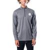 imageUltra Game NFL Official Adults Super Soft Quarter Zip Long Sleeve TShirtHeather Charcoal
