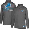imageUltra Game NFL Official Adults Super Soft Quarter Zip Long Sleeve TShirtHeather Charcoal