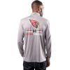 imageUltra Game NFL Official Adults Super Soft Quarter Zip Long Sleeve TShirtHeather Charcoal