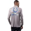 imageUltra Game NFL Official Adults Super Soft Quarter Zip Long Sleeve TShirtHeather Charcoal