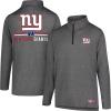 imageUltra Game NFL Official Adults Super Soft Quarter Zip Long Sleeve TShirtHeather Charcoal