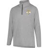 imageUltra Game NFL Official Adults Super Soft Quarter Zip Long Sleeve TShirtHeather Gray