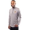 imageUltra Game NFL Official Adults Super Soft Quarter Zip Long Sleeve TShirtHeather Gray