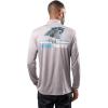 imageUltra Game NFL Official Adults Super Soft Quarter Zip Long Sleeve TShirtHeather Gray