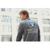 imageUltra Game NFL Official Adults Super Soft Quarter Zip Long Sleeve TShirtHeather Gray