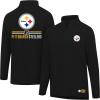 imageUltra Game NFL Official Adults Super Soft Quarter Zip Long Sleeve TShirtTeam Color