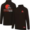 imageUltra Game NFL Official Adults Super Soft Quarter Zip Long Sleeve TShirtTeam Color