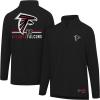 imageUltra Game NFL Official Adults Super Soft Quarter Zip Long Sleeve TShirtTeam Color