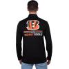 imageUltra Game NFL Official Adults Super Soft Quarter Zip Long Sleeve TShirtTeam Color