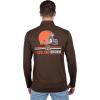 imageUltra Game NFL Official Adults Super Soft Quarter Zip Long Sleeve TShirtTeam Color